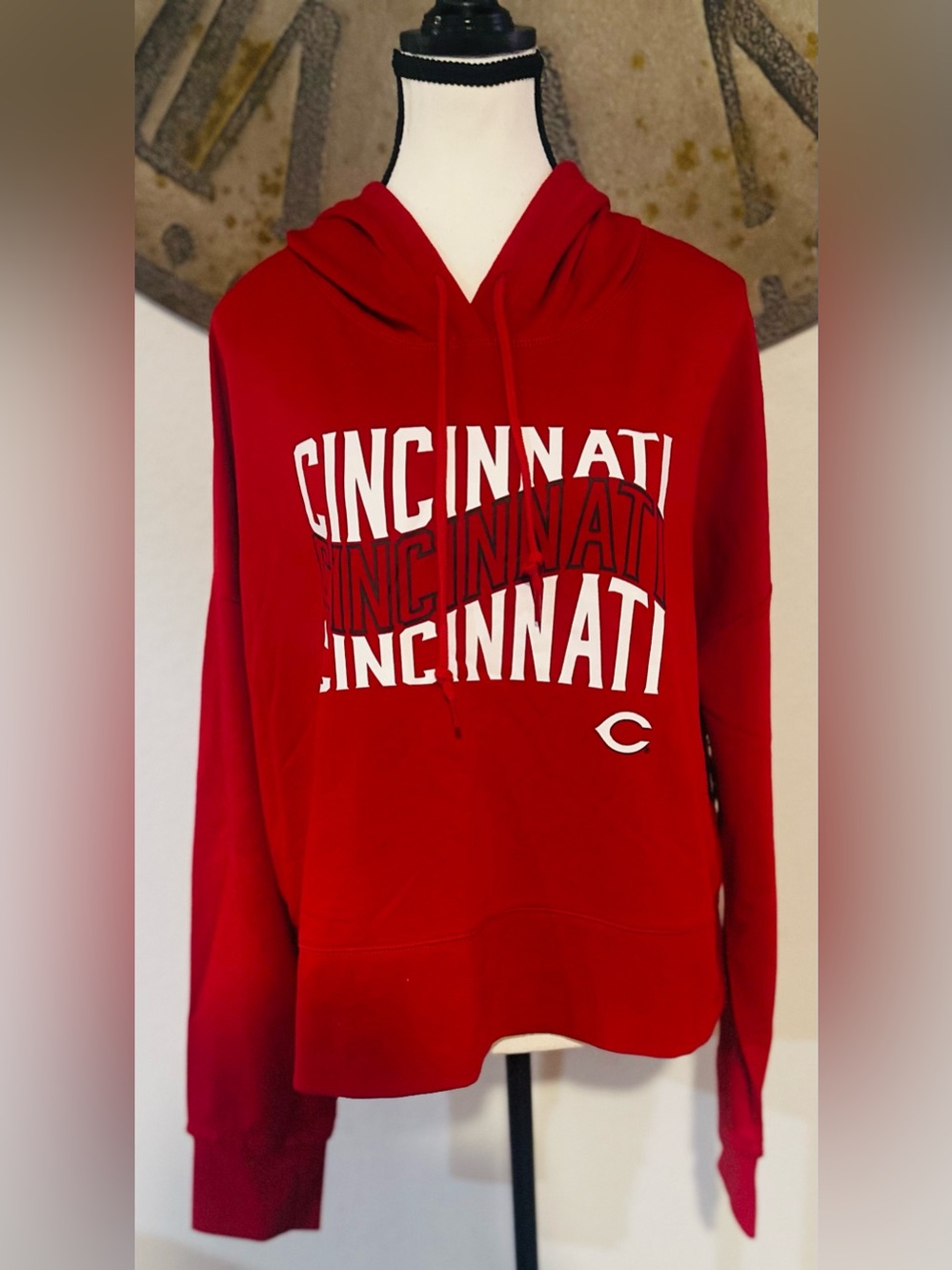 Cincinnati Red Hooded Sweatshirt